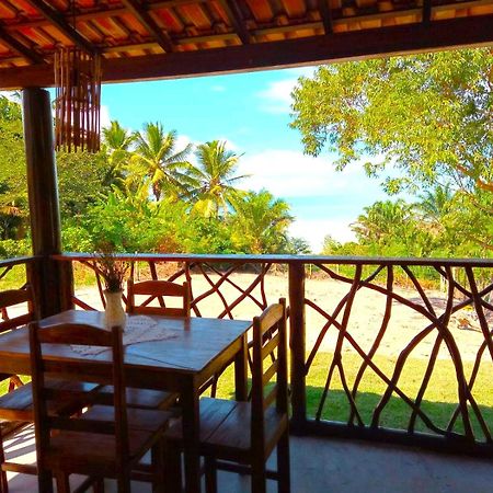 Paraiso Da Falesia Em Cumuruxatiba Com Vista Excepcional Para O Mar Villa Екстериор снимка